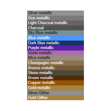 Individualiteit keuken roltrap Striping 6 mm metallic-kleuren - WrapGear