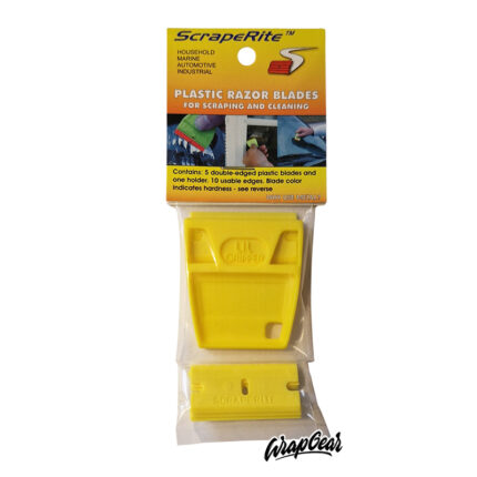 ScrapeRite Yellow 5 Blades WrapGear