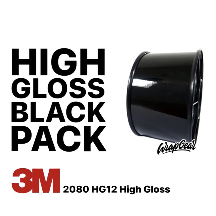 High Gloss Black Pack WrapGear