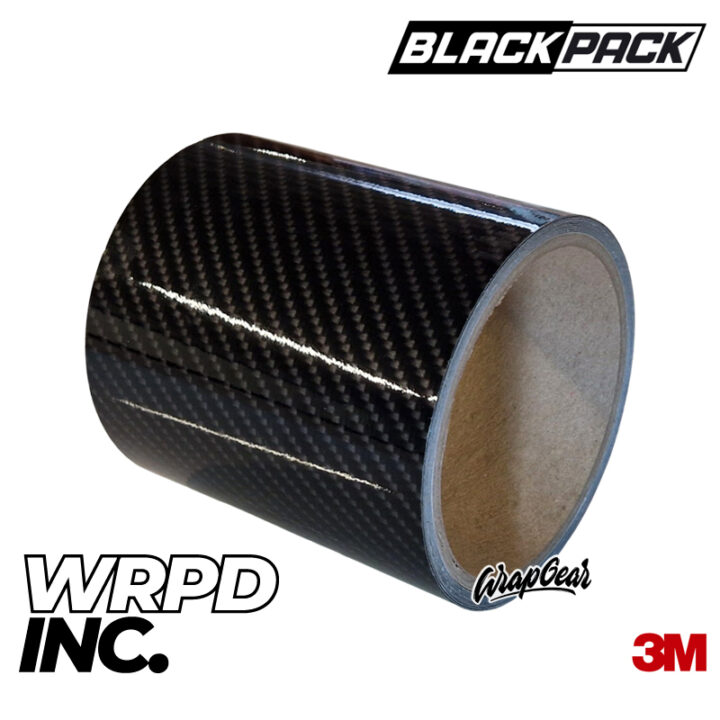 Carbon 10 cm Black Pack 3M WrapGear