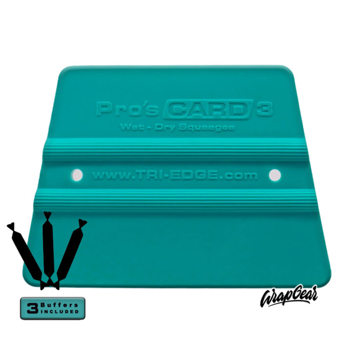 Tri-Edge Procards 3 Teal 3 losse buffers