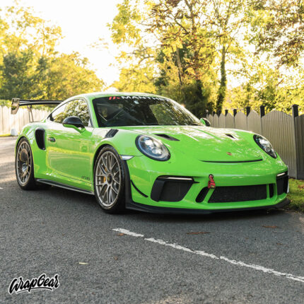 Oracal Lizard Green Porsche 2 WrapGear