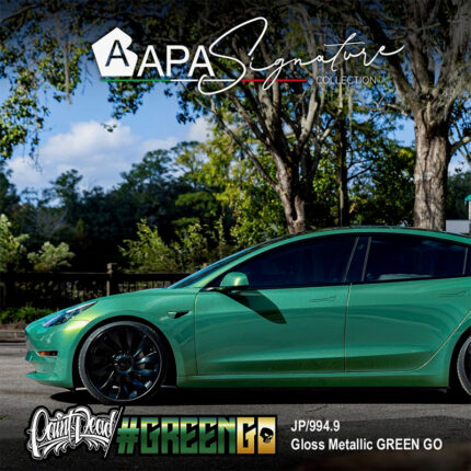 APA Gloss Metallic Green Go 3