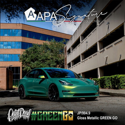 APA Gloss Metallic Green Go 4